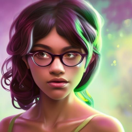 Mirabel Portrait in Digital Art Style