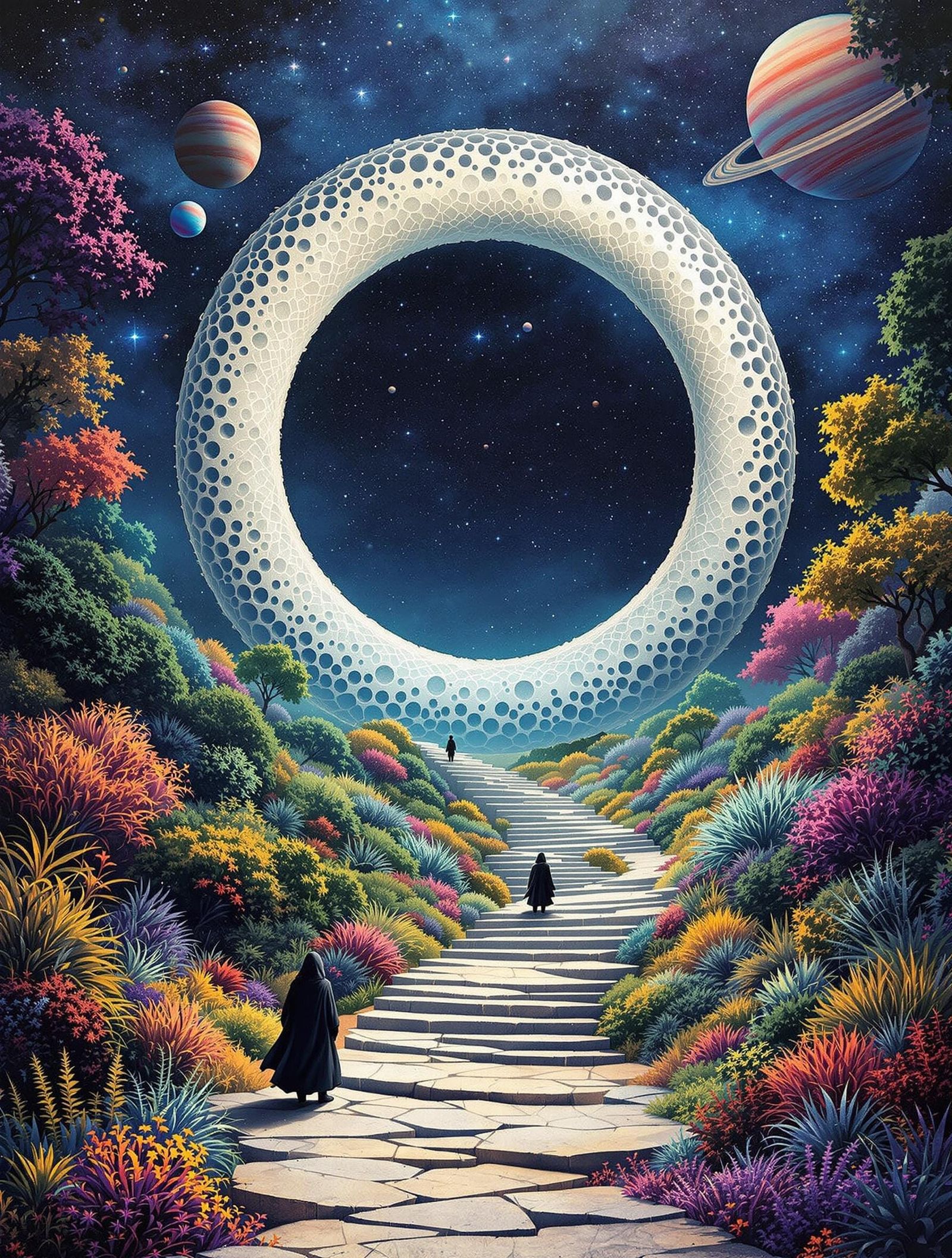 Cosmic Path to Ancient Ring Structure