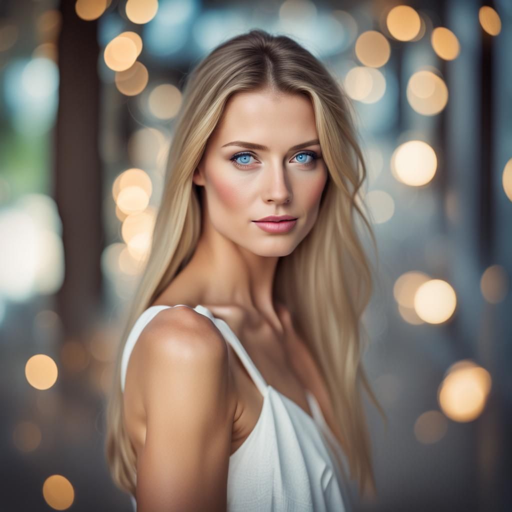 Sweet looking blue eyes