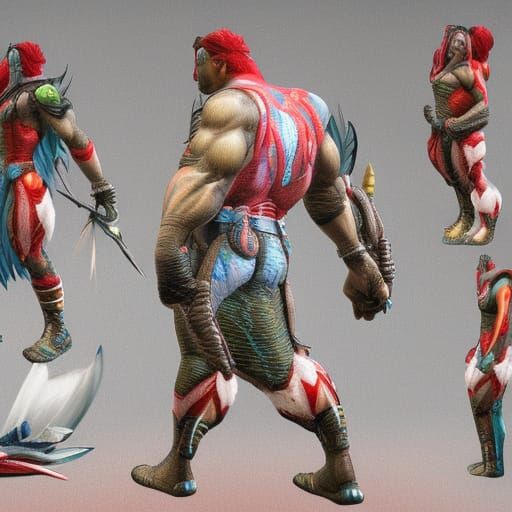 Captain Planet: 3D Rendered Hero