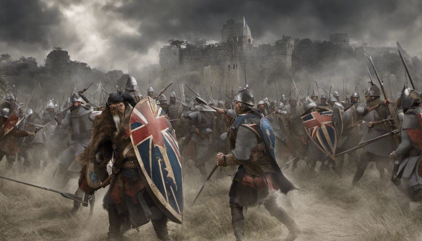 The Battle of Hastings 1066, 14 Oct 9am, Senlac Hill, Battle UK