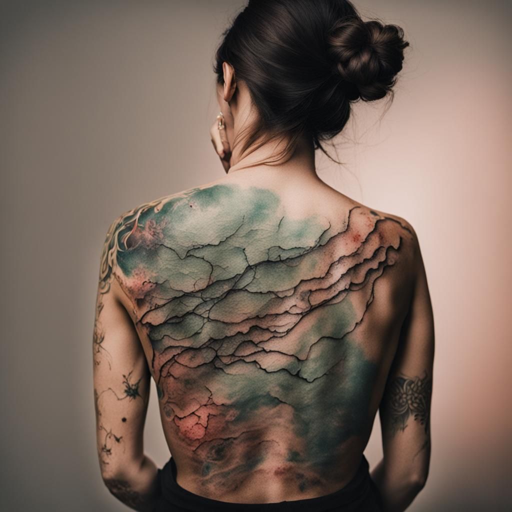 Making an old scar look beautiful