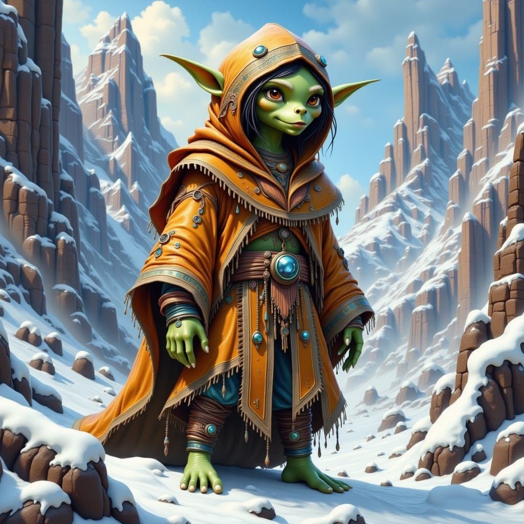 Gelfling Clan in Ha'rar City, Snowy Mountains