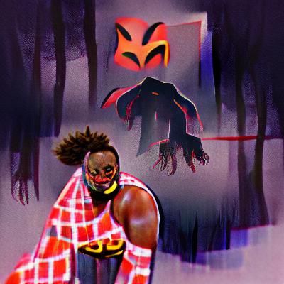 Menacing Boogeyman Lurking in the Shadows