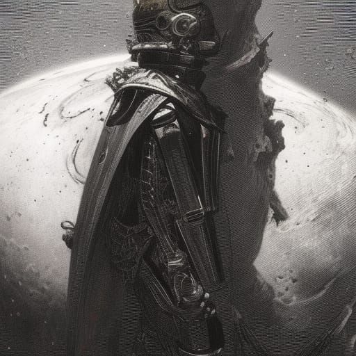 Richard III in Space: Horror Art