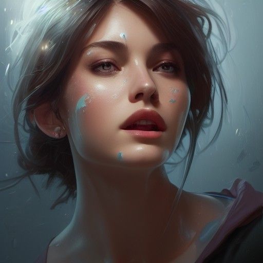 Hyperdetailed Portrait of a Beautiful Woman in Unreal Engine