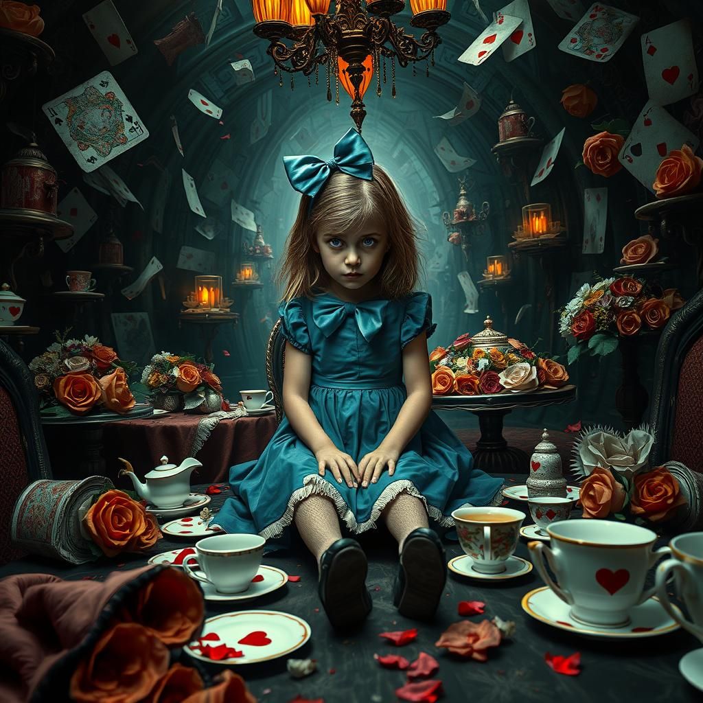 Horror Tea Party in Biomechanical Labyrinth