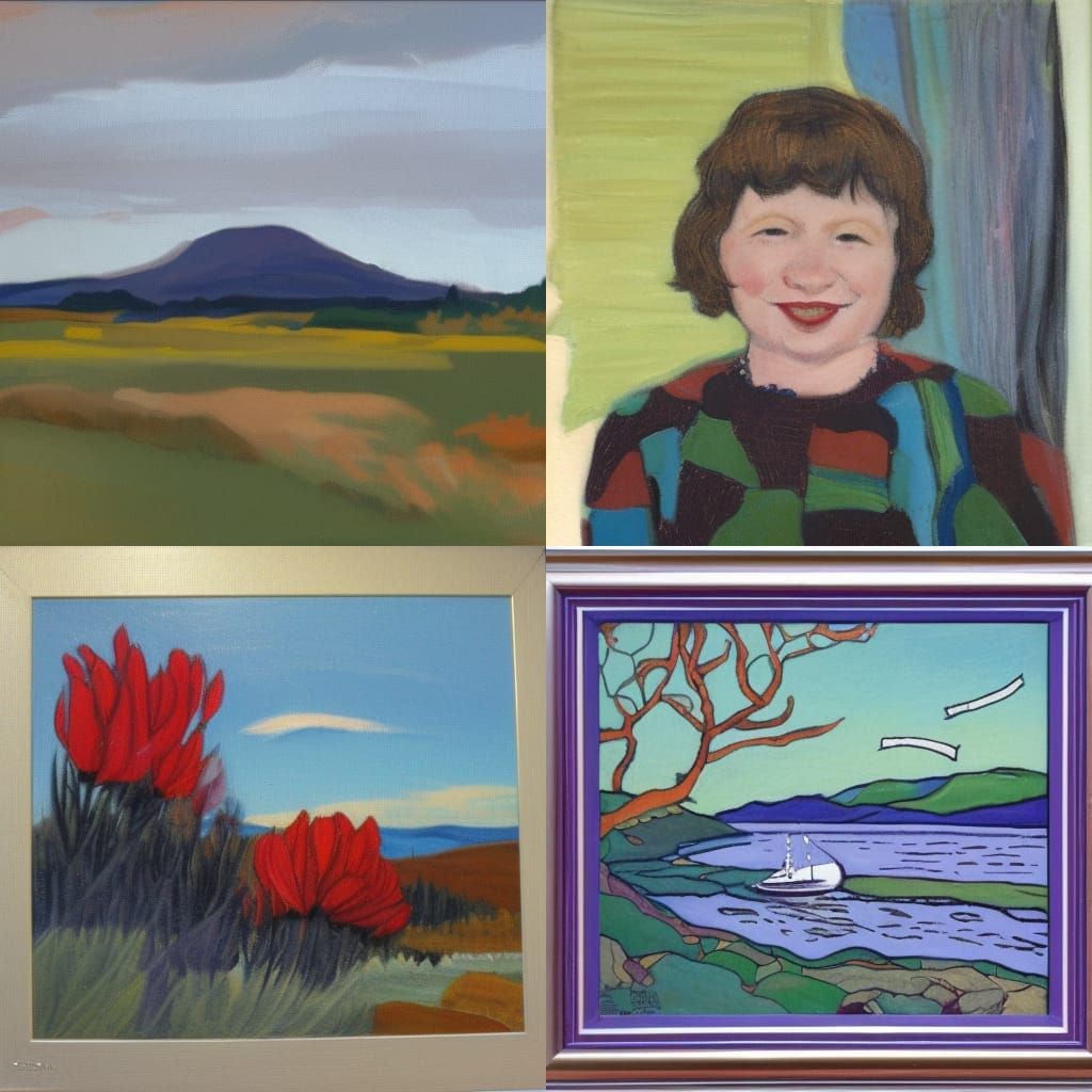 Marine Painting in Style of MacKinnon