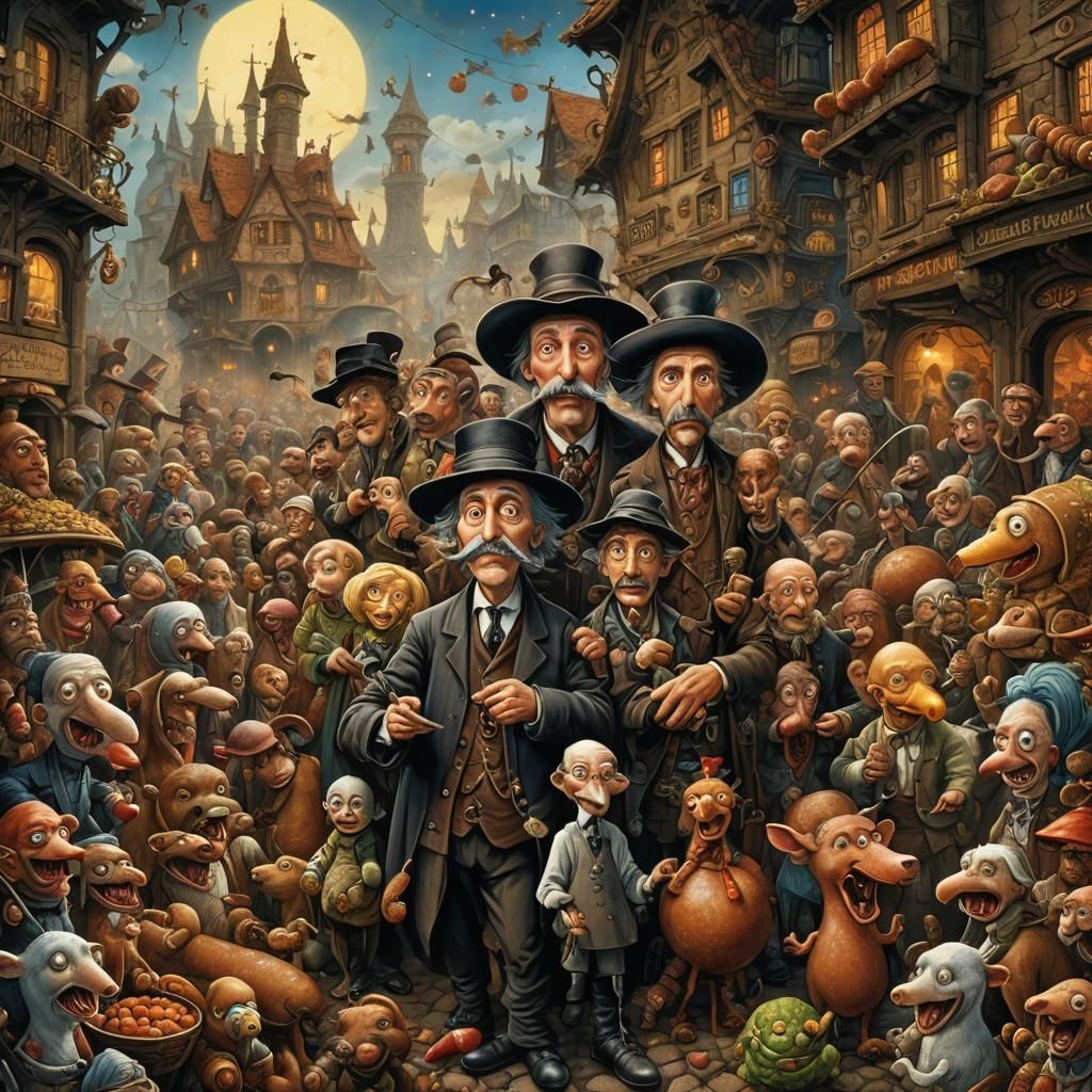 Surreal Sausage World Masterpiece