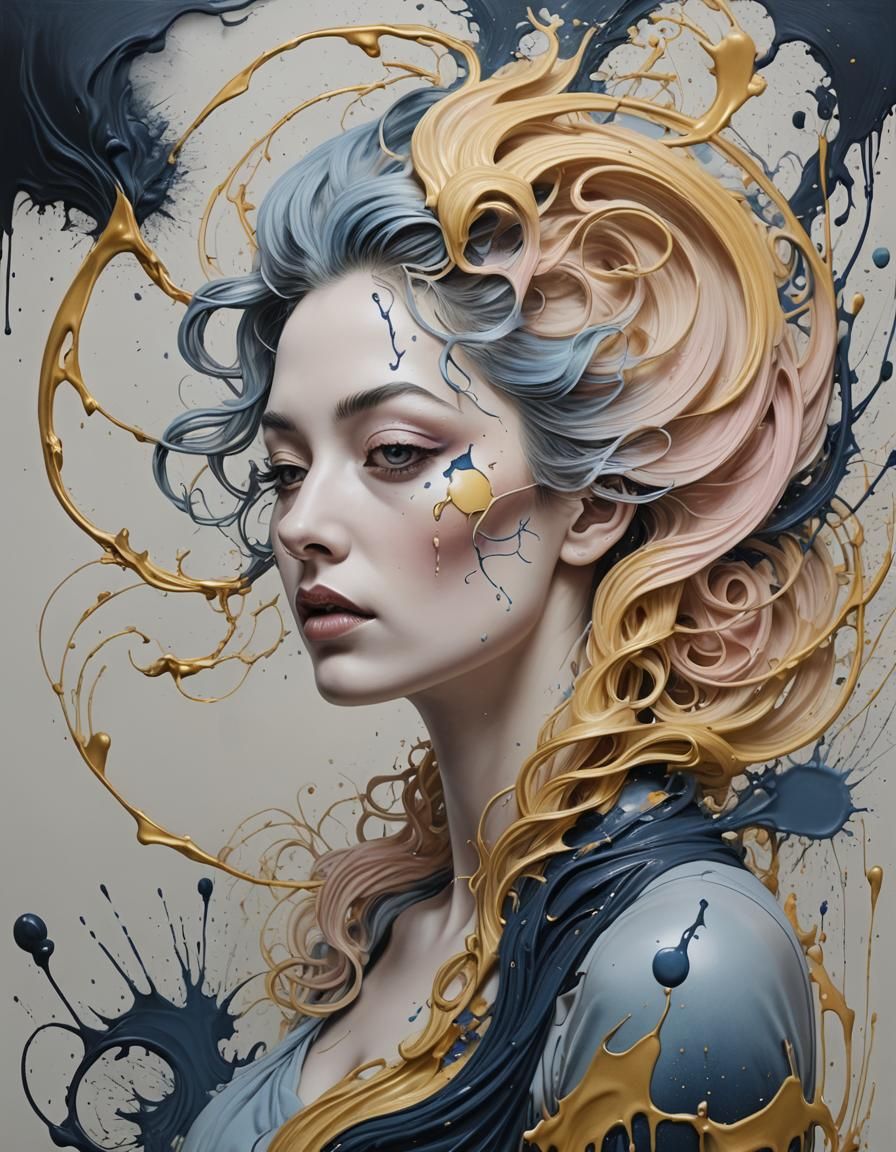 Explosion of Pastel Chalk Art Photography