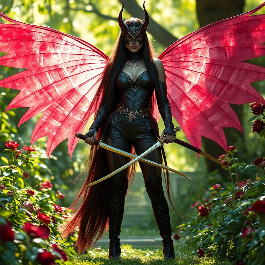 Electra in Enchanted Garden: Fantasy Realism