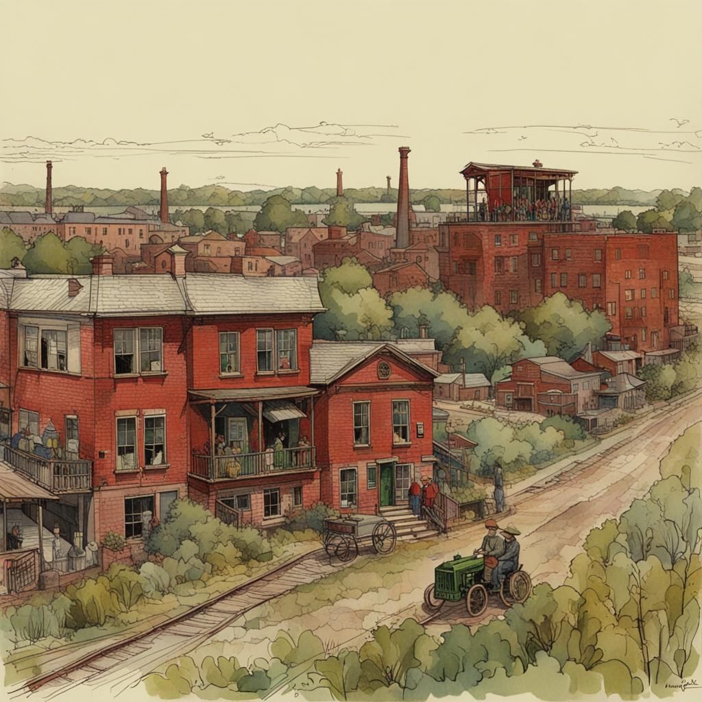 John Deere's Red Cliffs Home in Moline, Illinois