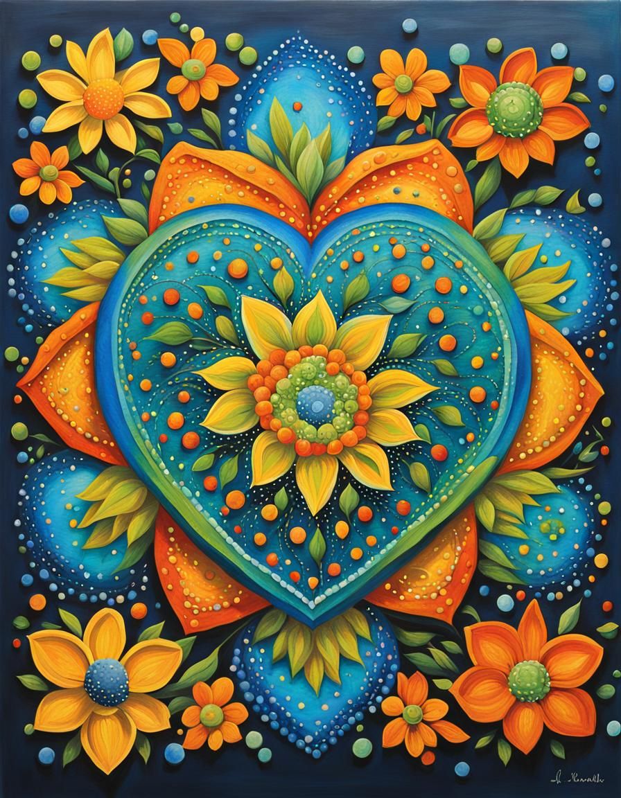 Flower mandala