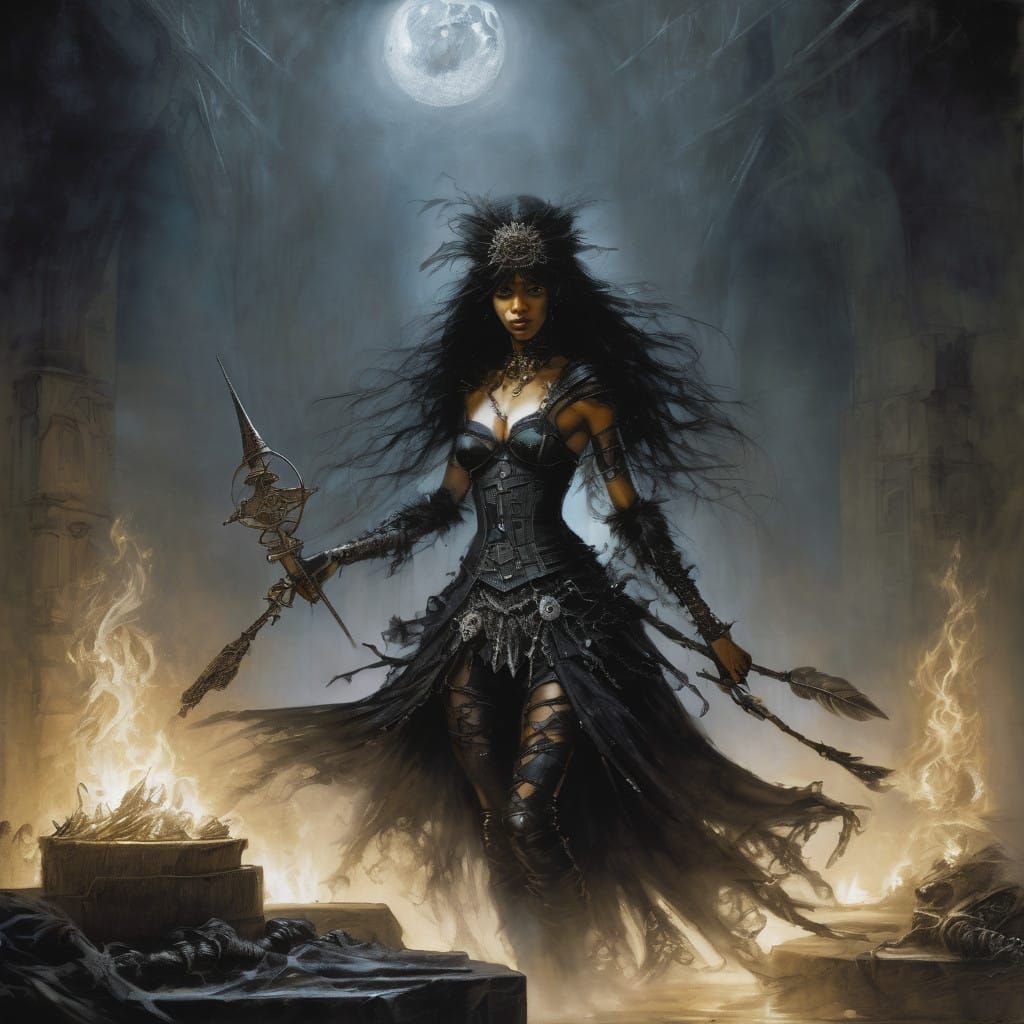 Enigmatic European Witchcraft Figure