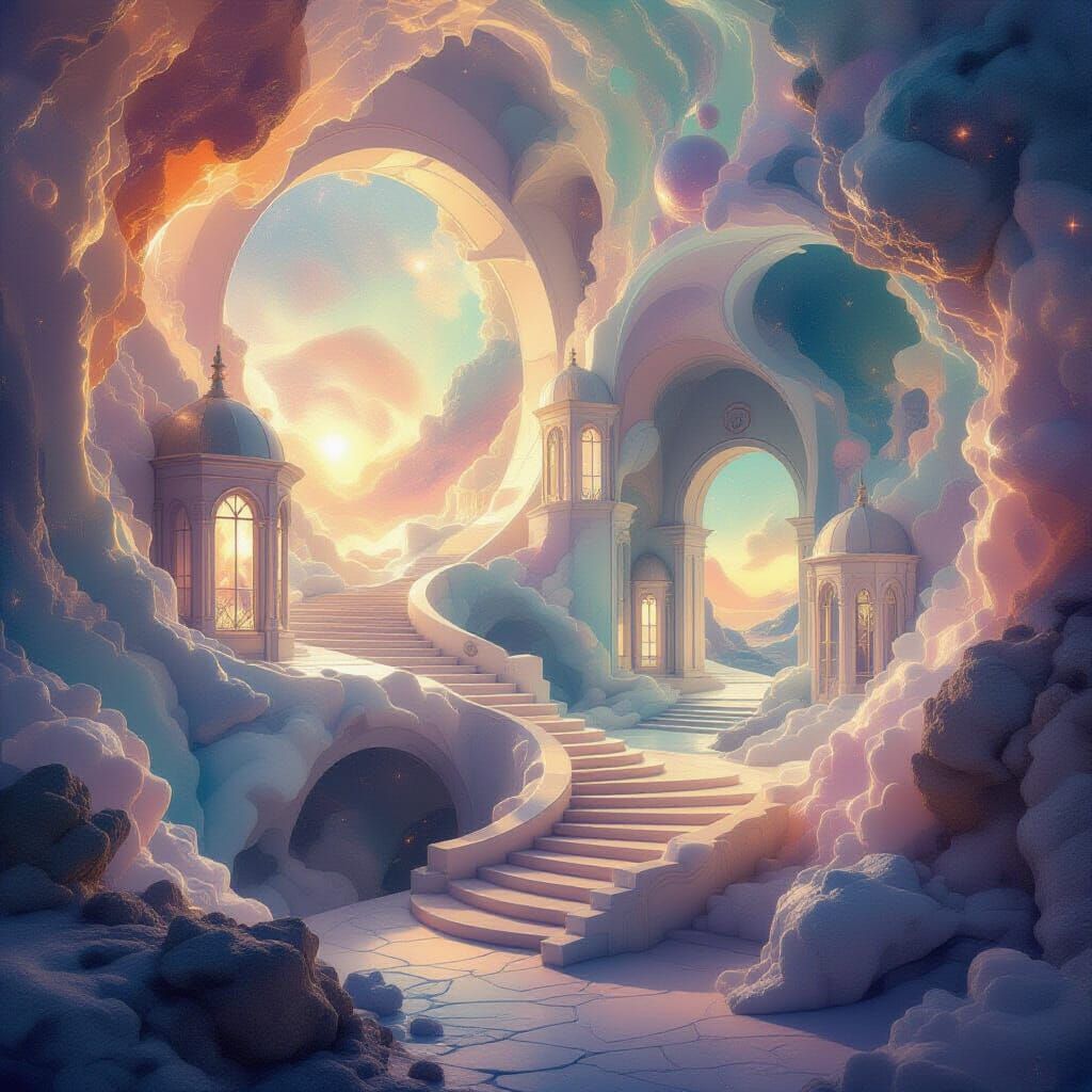 Ethereal Dream Structure in Cosmic Nebulae