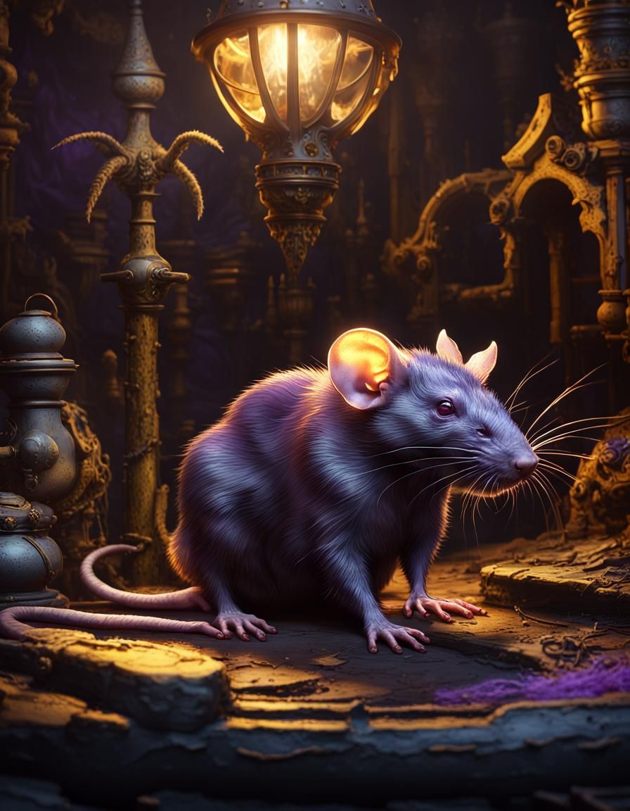 Rat Blight: Dark Fantasy Concept Art