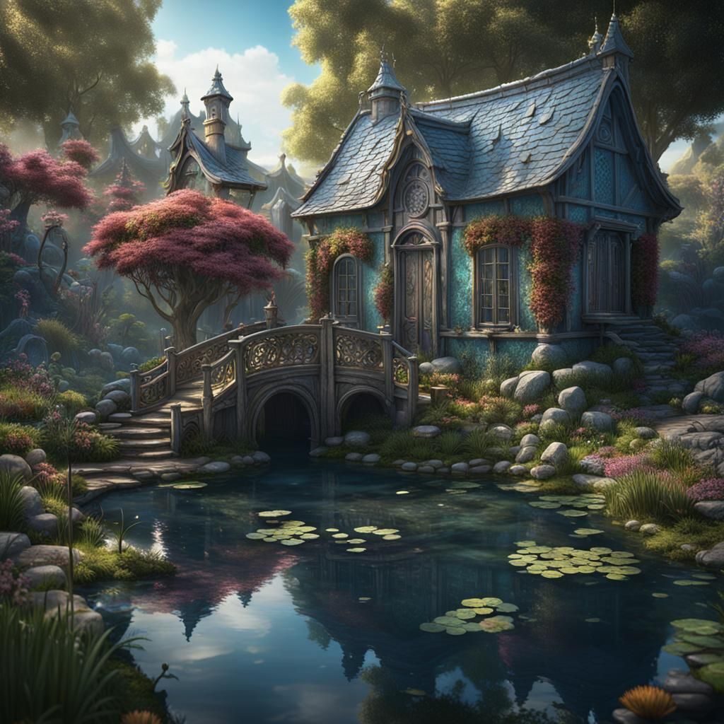 Mythical Menagerie by Pond: Fantasy Concept Art