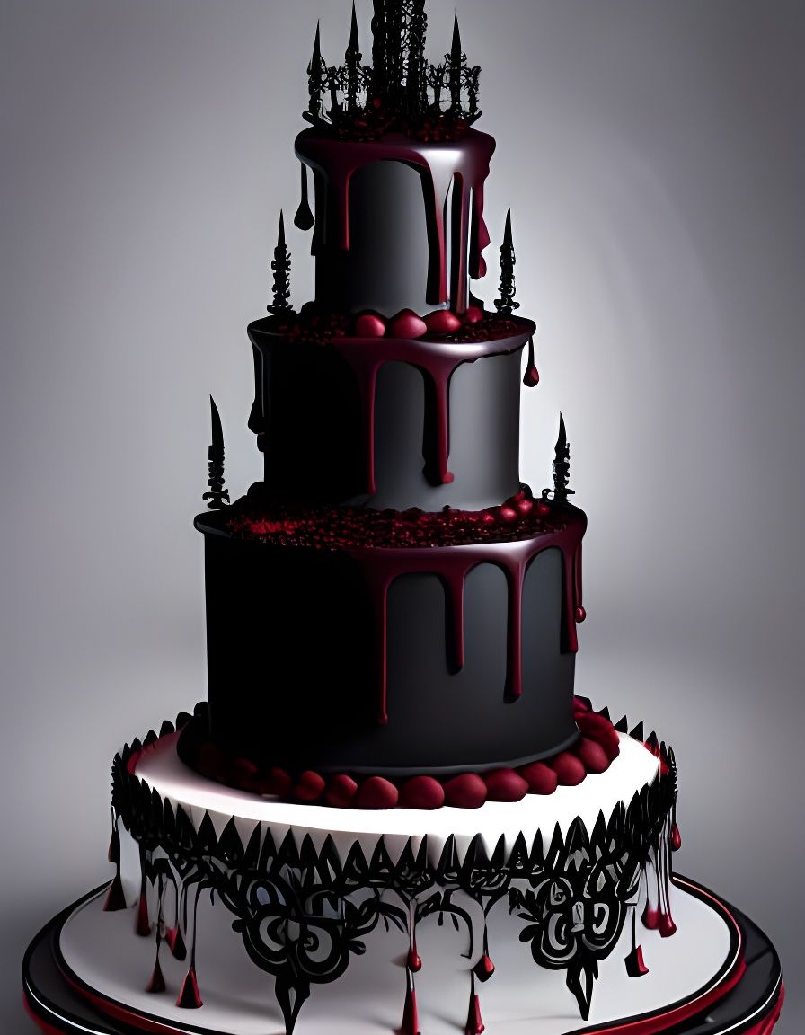 Goth Cake
