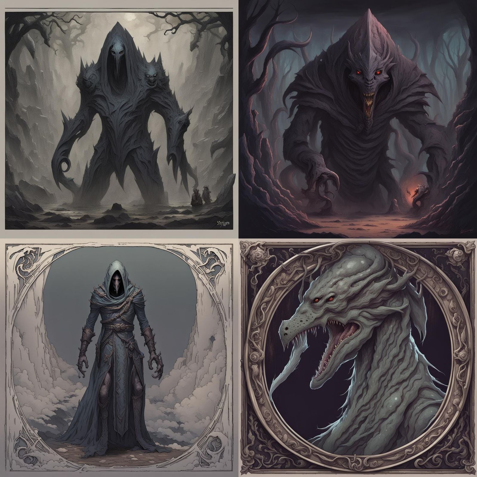 Stygian: A Dark and Murky AI Interpretation
