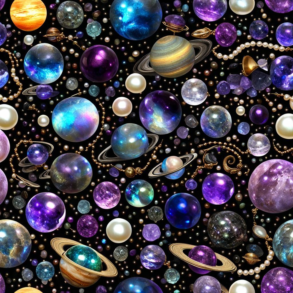 Rainbow Celestial Scene in Dark Fantasy Style