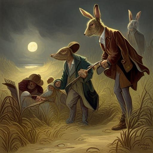 rabit animal invasion