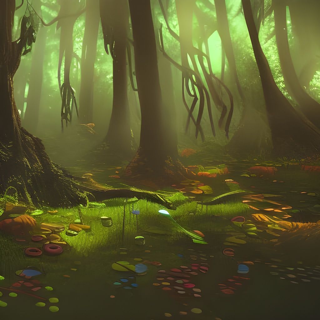 The polluted forest of nightmares