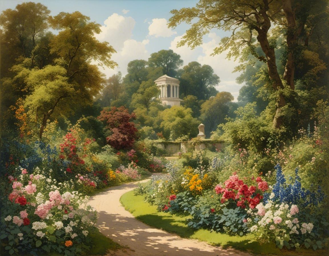 Woman in Green Dress, Fantasy Art