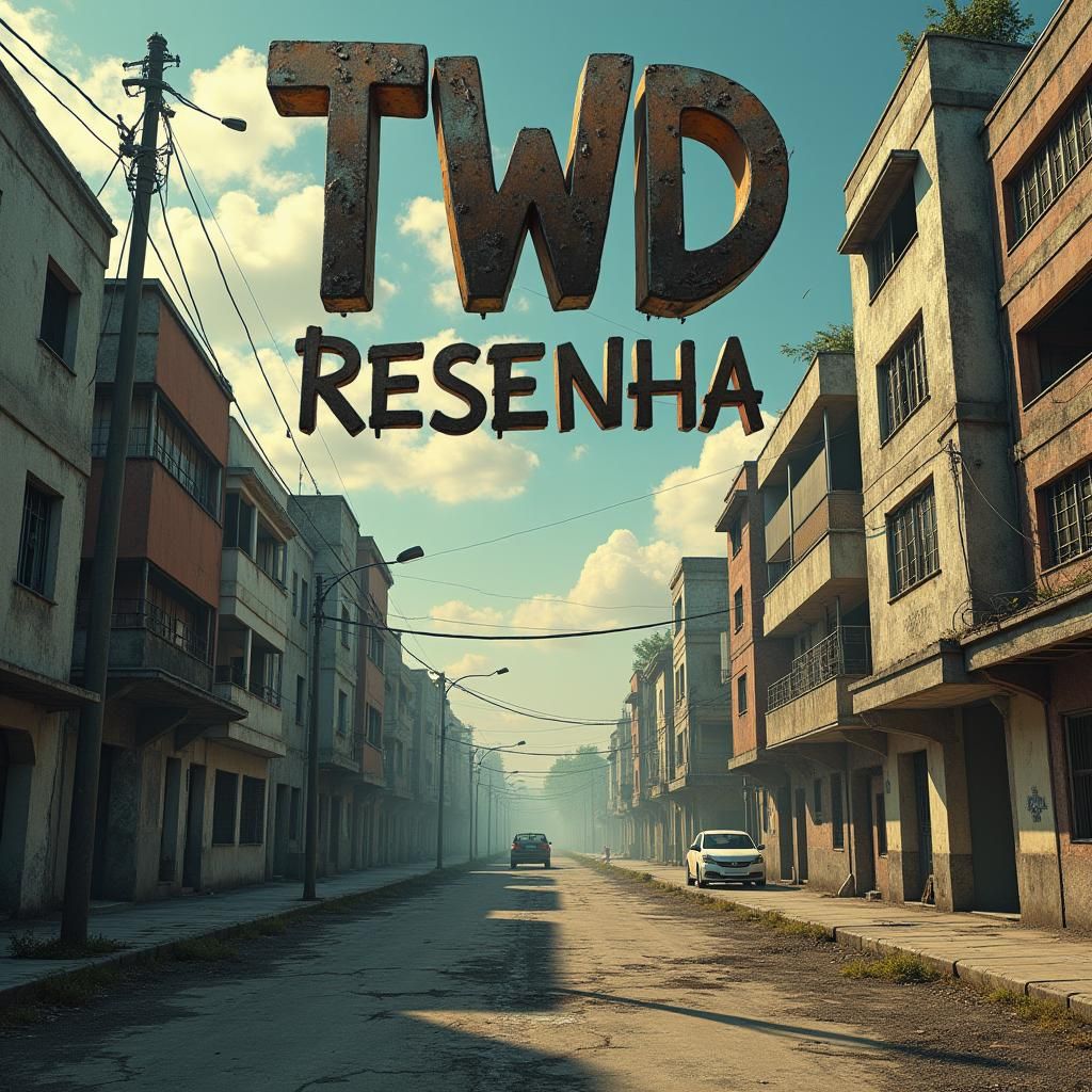 AI-Generated Image of Text TWD RESENHA