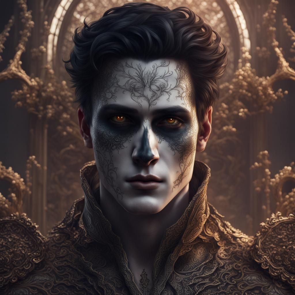 Fantasy Portrait of a Death Divinity