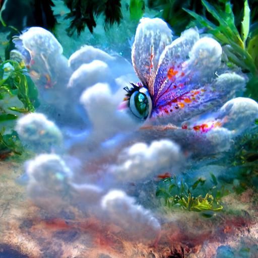 Ethereal Fantasy: Eyes, Skies, and Butterflies