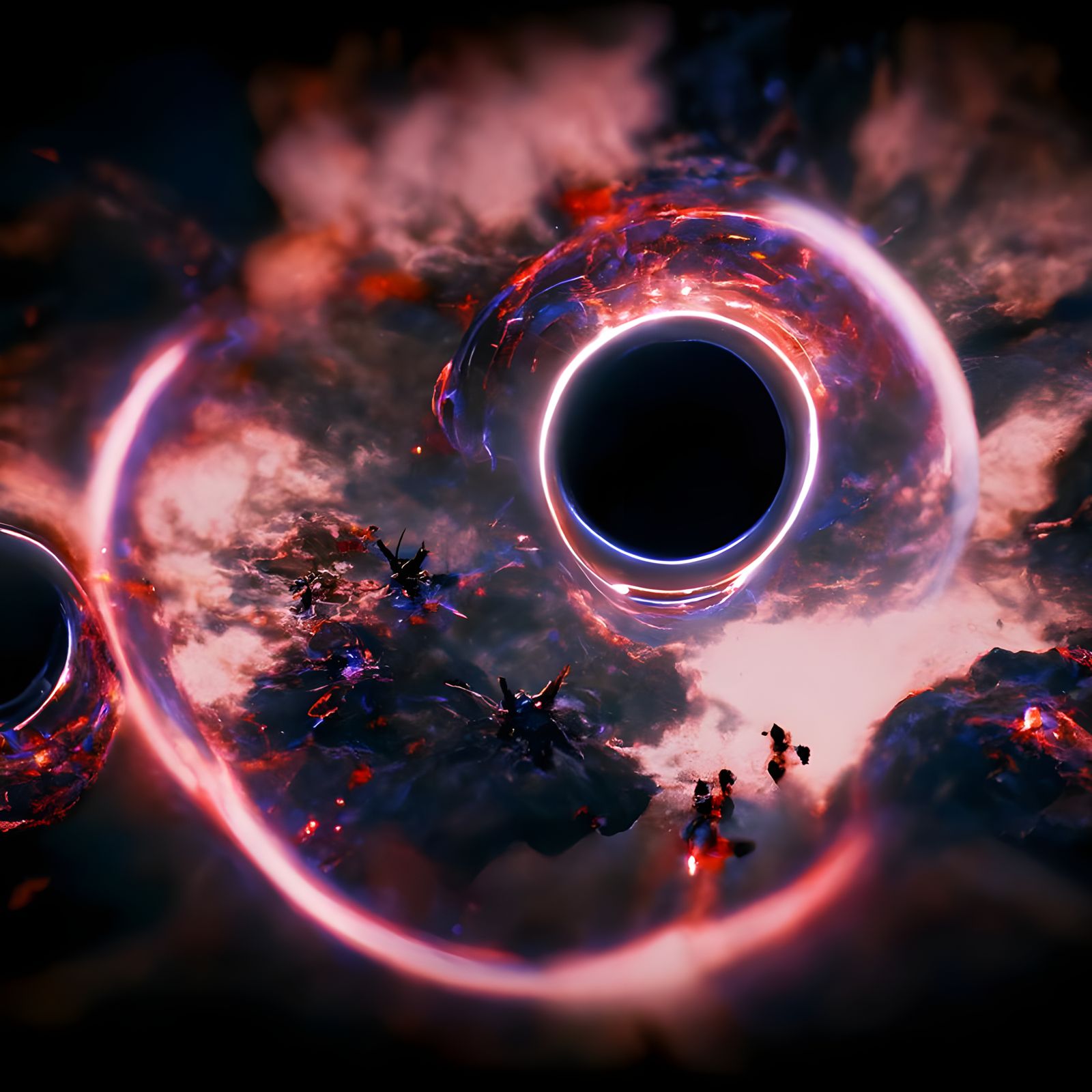 Epic Black Hole Portals in the Sky
