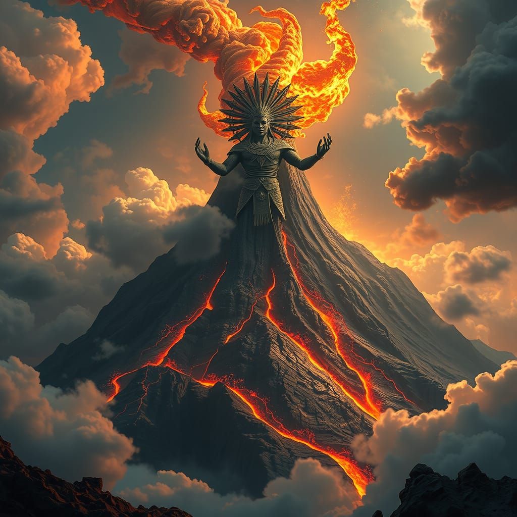 Kan-Laon: Visayan God in Fantastical Matte Painting