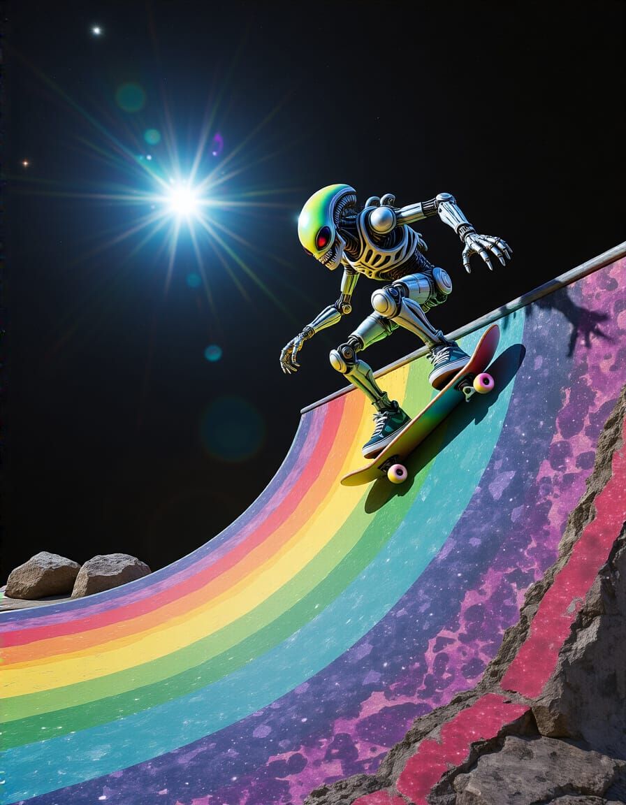 Cyberhybridism Half-Pipe