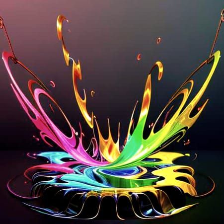 Abstract Twisting Shapes in Photorealistic 3D