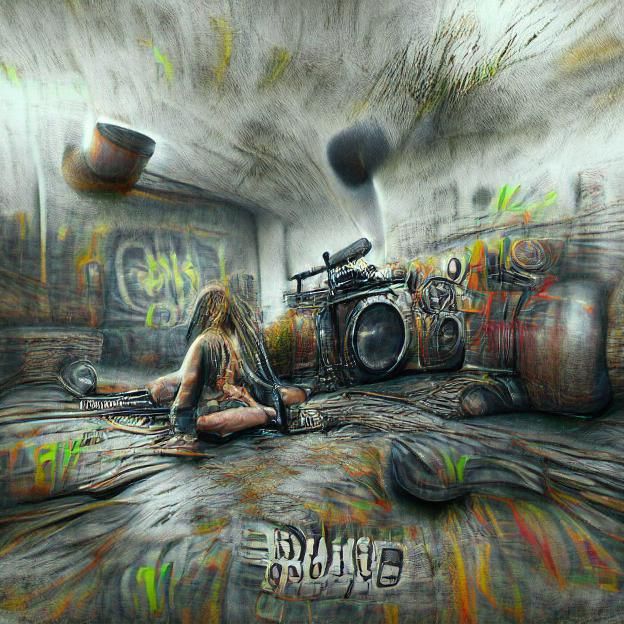 Abstract Grunge Texture Background