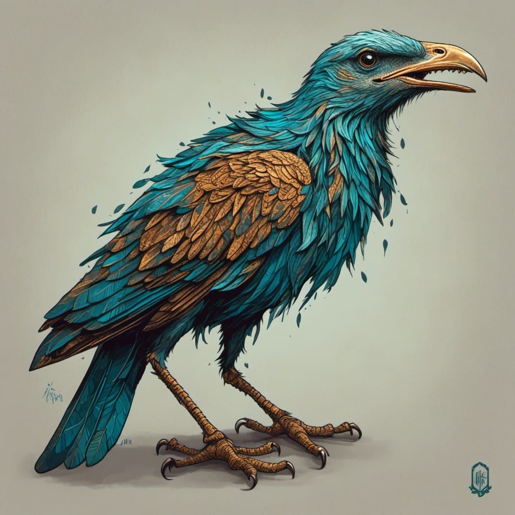 Hyper Detailed Wisp Creature in Screen Print Style