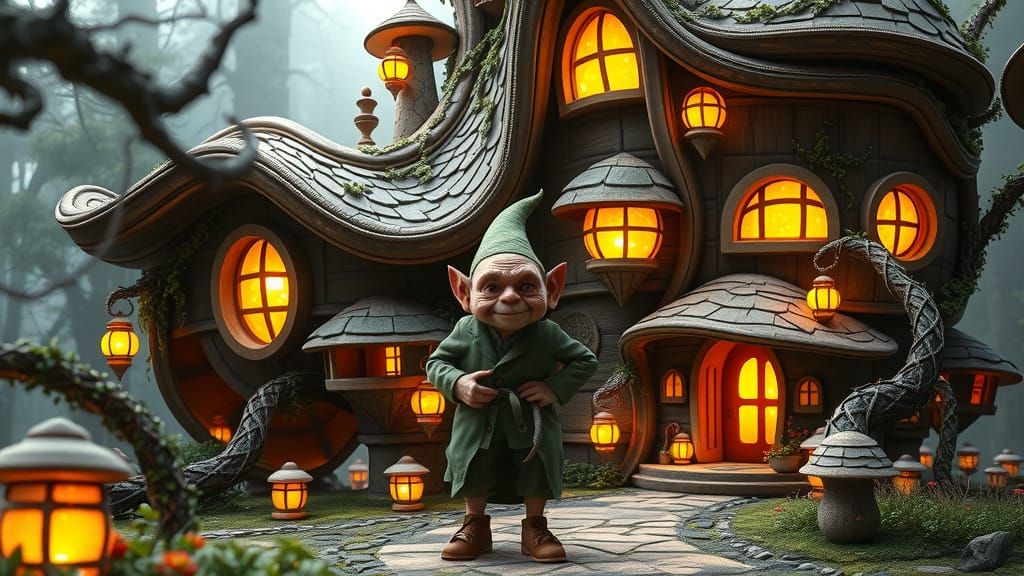 Goblin Home Owner in Whimsical Wonderland