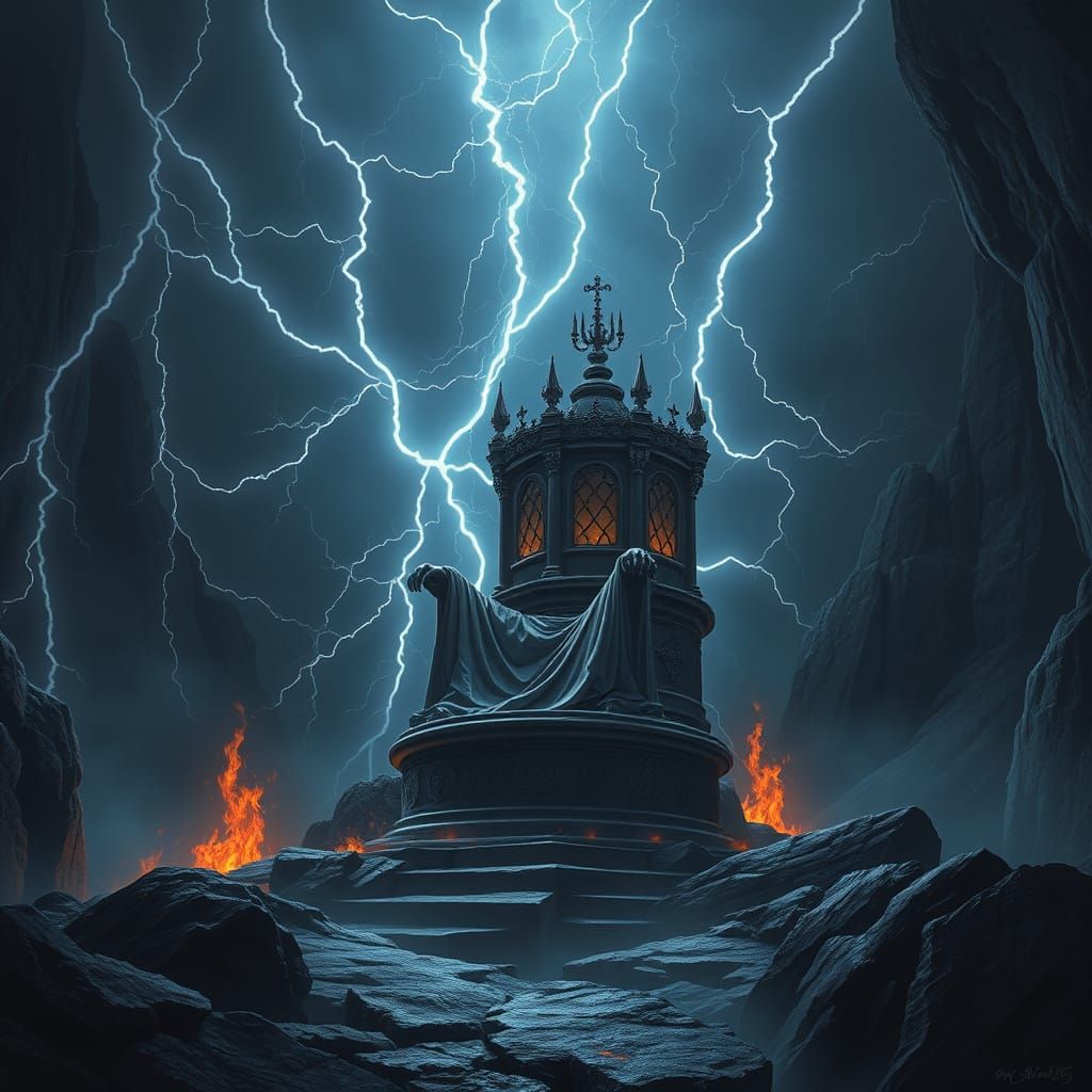 Dark Throne Ascension in Infernal Flames