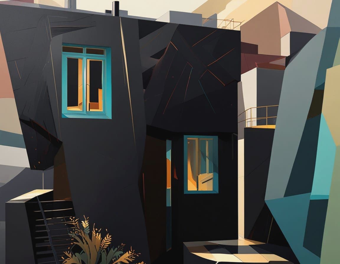 Architect's House Photographic Mashup