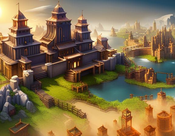Rise of Kingdoms: Detailed Matte Painting