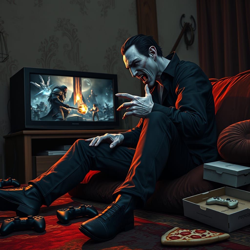 Modern day vampire- for a daily challenge