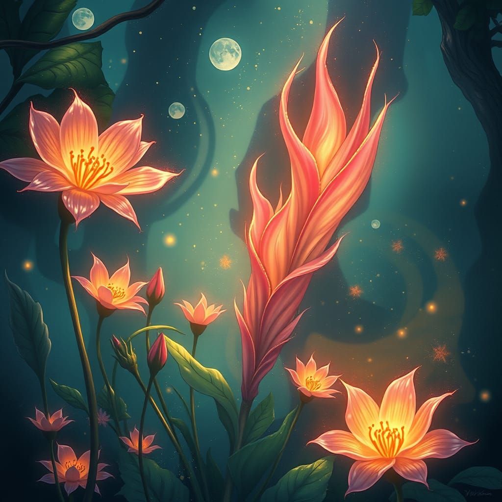 Surreal Floracrypte Emitted Mystical Melodies