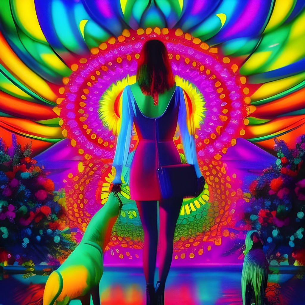 No Theme Preset Sub: Psychedelic/Black Light Art w/ Neg