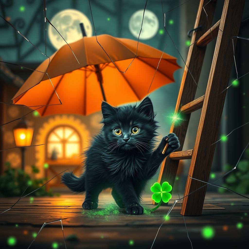 Oops, I tried to cast a spell and I broke the mirror.