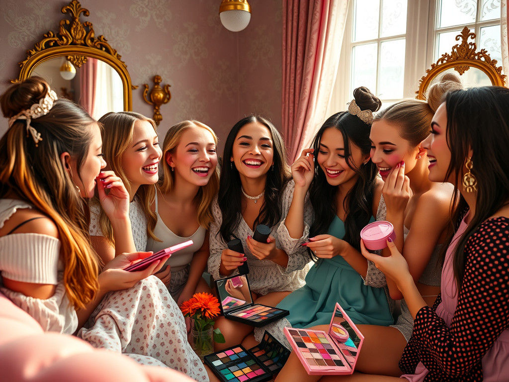 Girls' Night In: A Luxurious Makeup Party