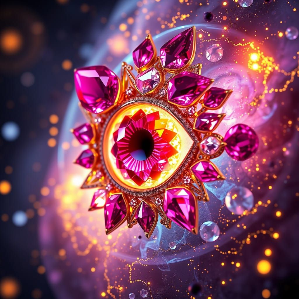 Jeweled Anime Eye