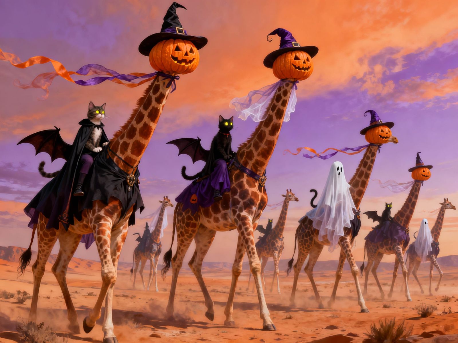 do giraffes grasp the meaning of Halloween? (#1114)