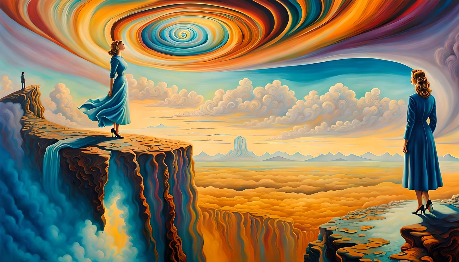 Abstract Edge of Reality Visualized