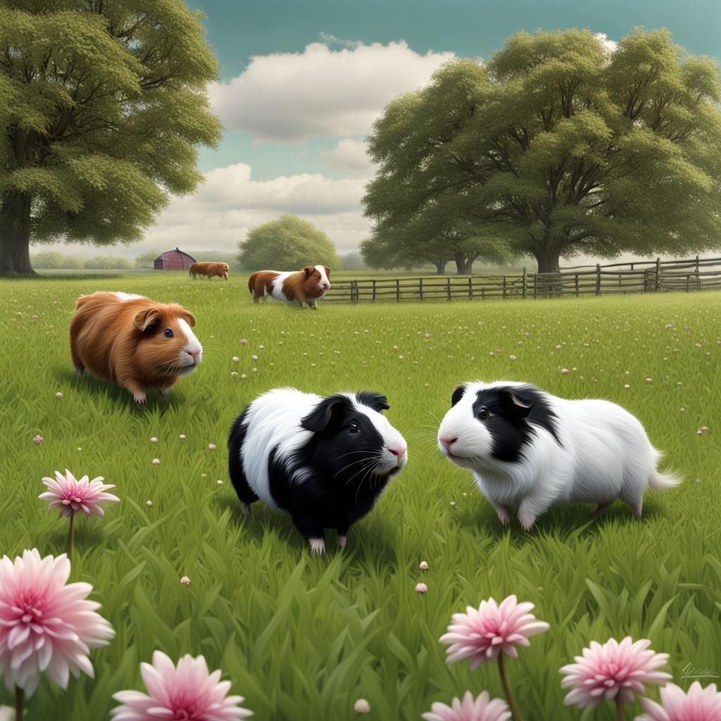 Guinea Pig/Horse/Cow π