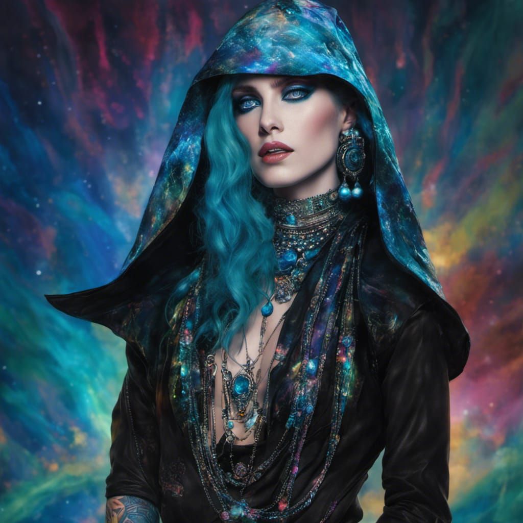 The beauty of a woman